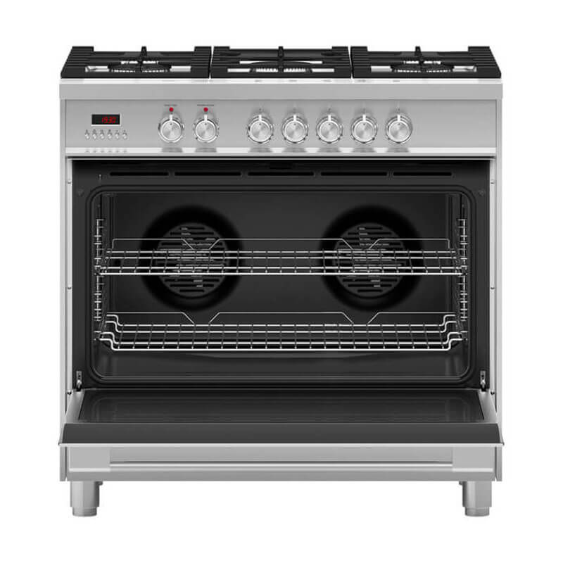 Fisher & Paykel 90cm Series 5 Classic 5 Burner Dual Fuel Cooker | OR90SCG1X1 - Image 2