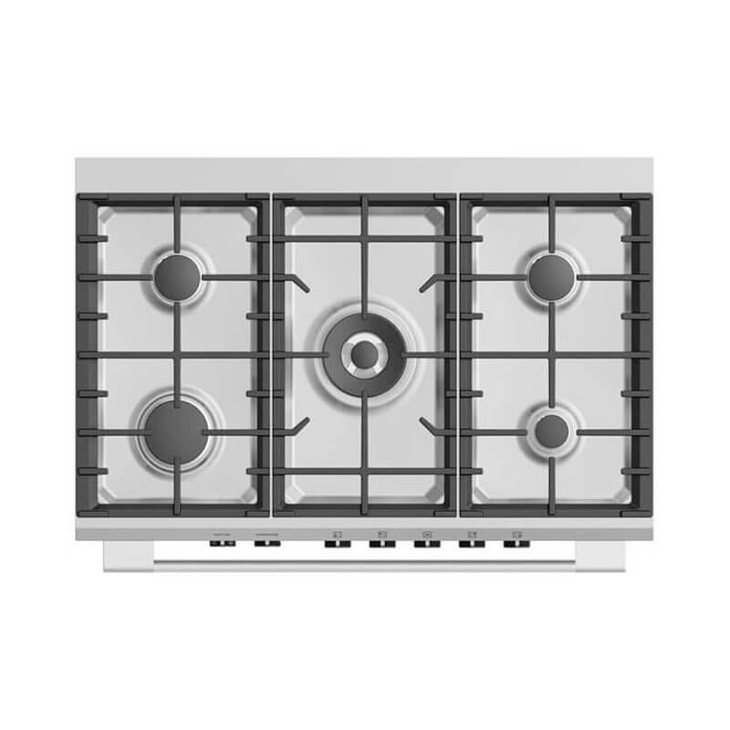 Fisher & Paykel 90cm Series 5 Classic 5 Burner Dual Fuel Cooker | OR90SCG1X1 - Image 3