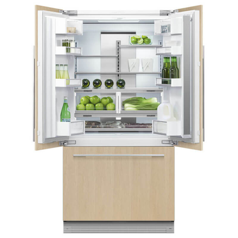 Fisher & Paykel 90cm Series 7 Integrated French Door Refrigerator Freezer | RS90A1 - Image 2