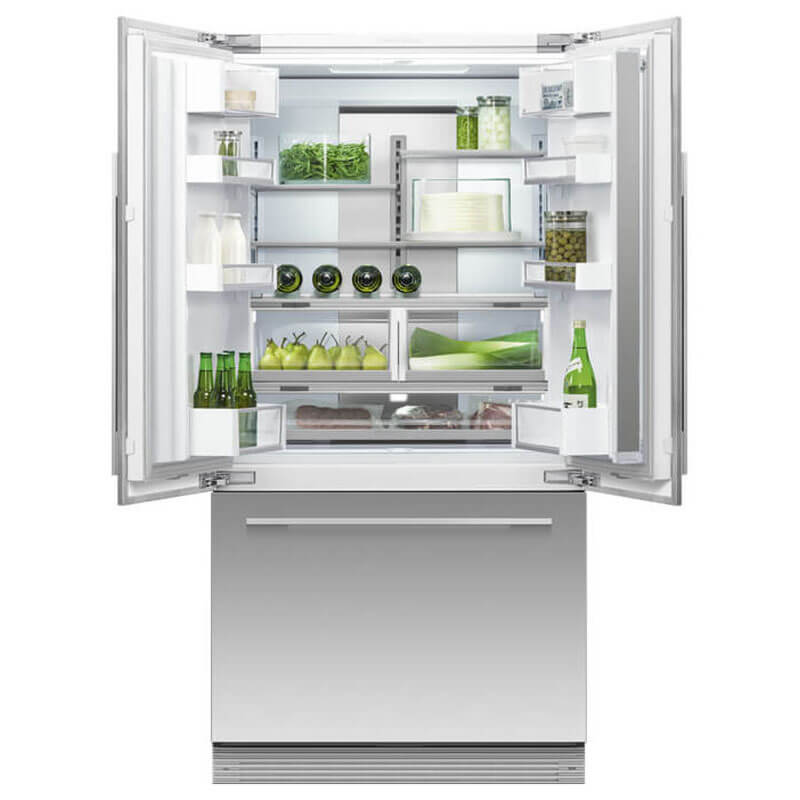 Fisher & Paykel 90cm Series 7 Integrated French Door Refrigerator Freezer Ice & Water | RS90AU1 - Image 2