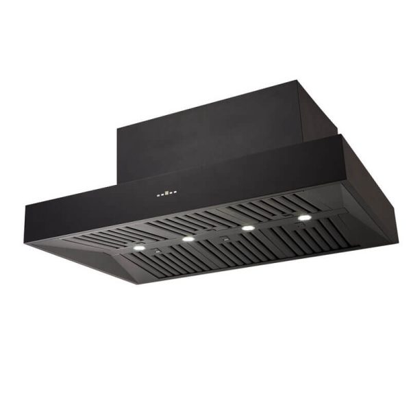 Schweigen Black BBQ Alfresco Rangehood 1200mm (Non Silent) | CL7372B - Image 2