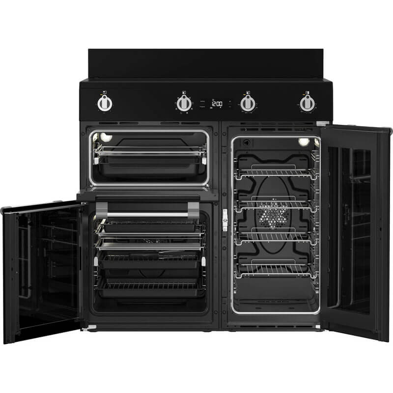 Beko Rangecooker With Induction Cooktop Black | BRC916IMB - Image 2