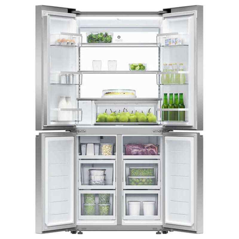 Fisher & Paykel 498L Series 7 Quad Door Refrigerator Freezer Ice & Water | RF500QNUX1 - Image 2