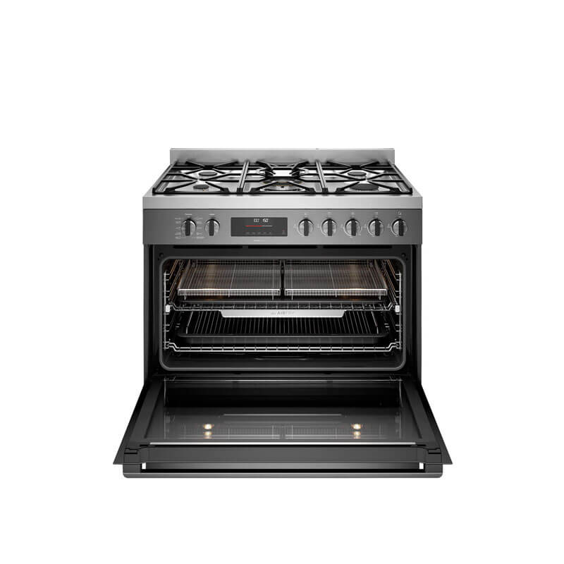 Westinghouse Freestanding Dual Fuel Cooker With Airfry/Steambake Dark Stainless Steel | WFEP9717DD - Image 3