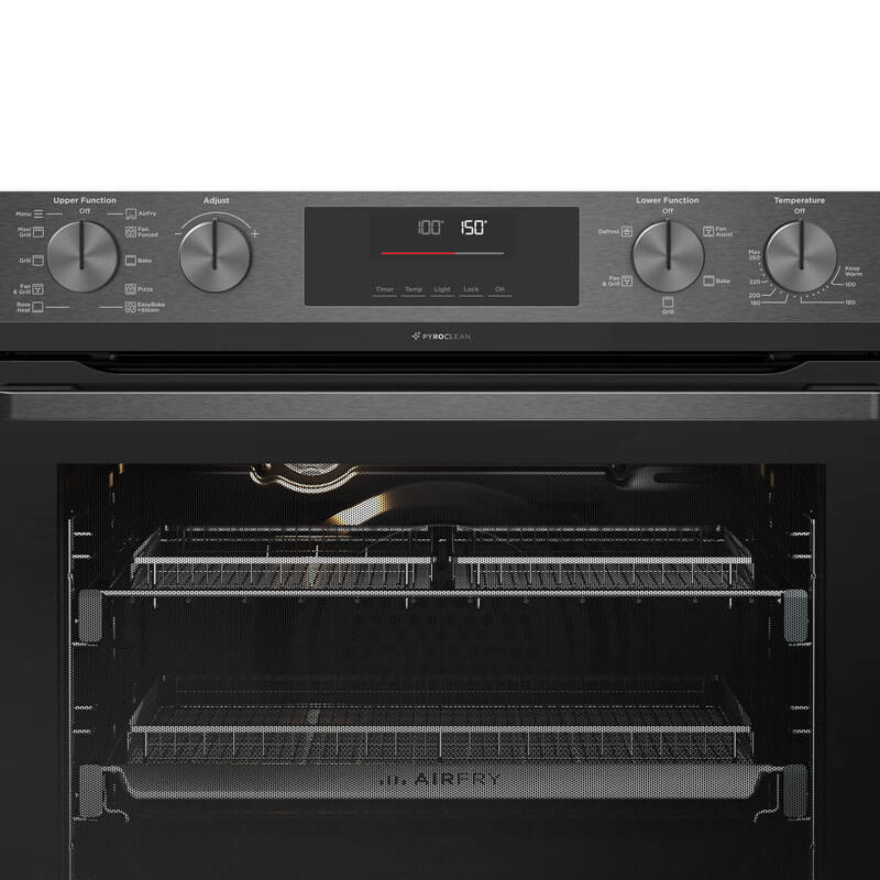 Westinghouse Multi-Function 10/5 Pyro Duo Oven-Airfry/Steambake Dark Stainless Steel | WVEP6727DD - Image 2