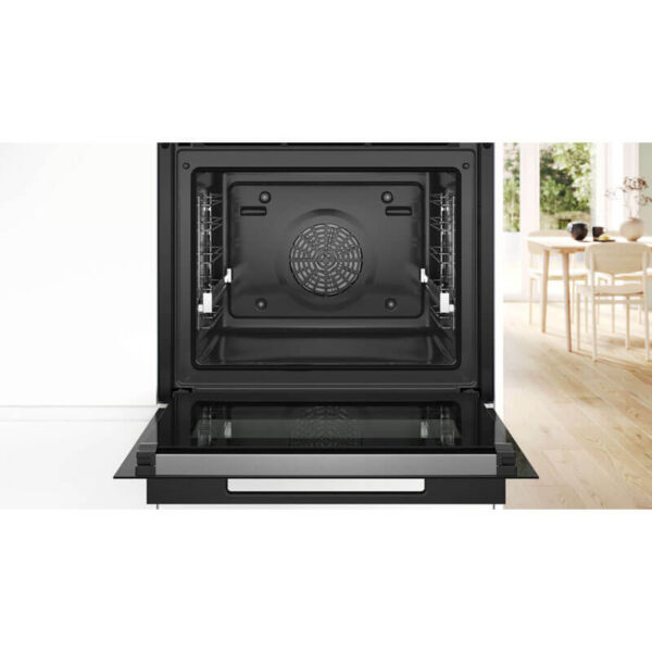 Bosch Series 8 Accentline Black Built-in Oven | HBG976MB1A - Image 2