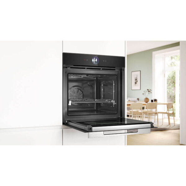 Bosch Series 8 Black Built-in Oven | HRG776MB1A - Image 3