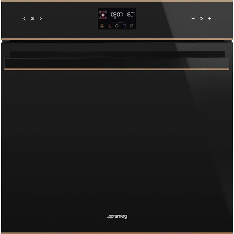 A sleek Smeg Thermoseal Oven in the 60cm Dolce Stil Novo Aesthetic, model SOPA6602TNR, showcasing its modern design and high-quality finish, perfect for contemporary kitchens.