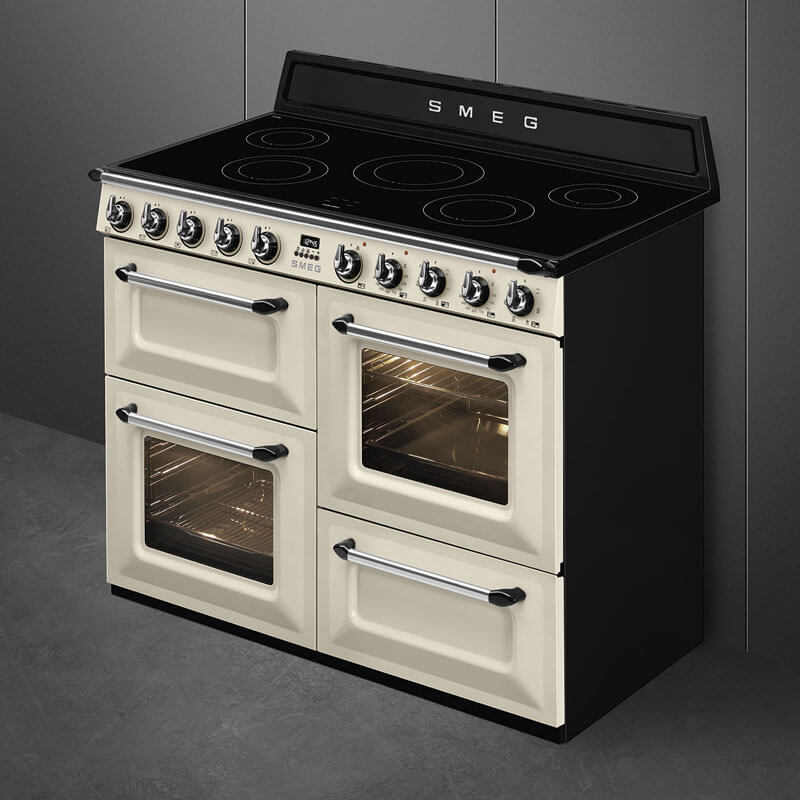 Smeg Appliances Victoria Cream Induction Freestanding Cooker | TR4110IP2 - Image 2