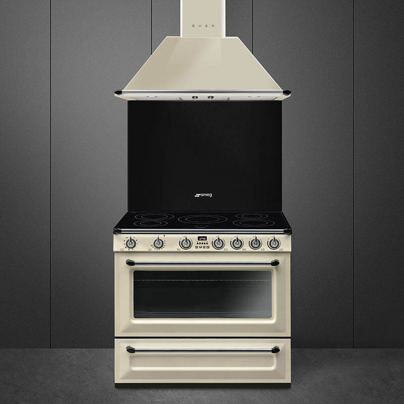 Smeg Appliances Victoria 90cm Cream Induction Freestanding Cooker | TR90IP2 - Image 2