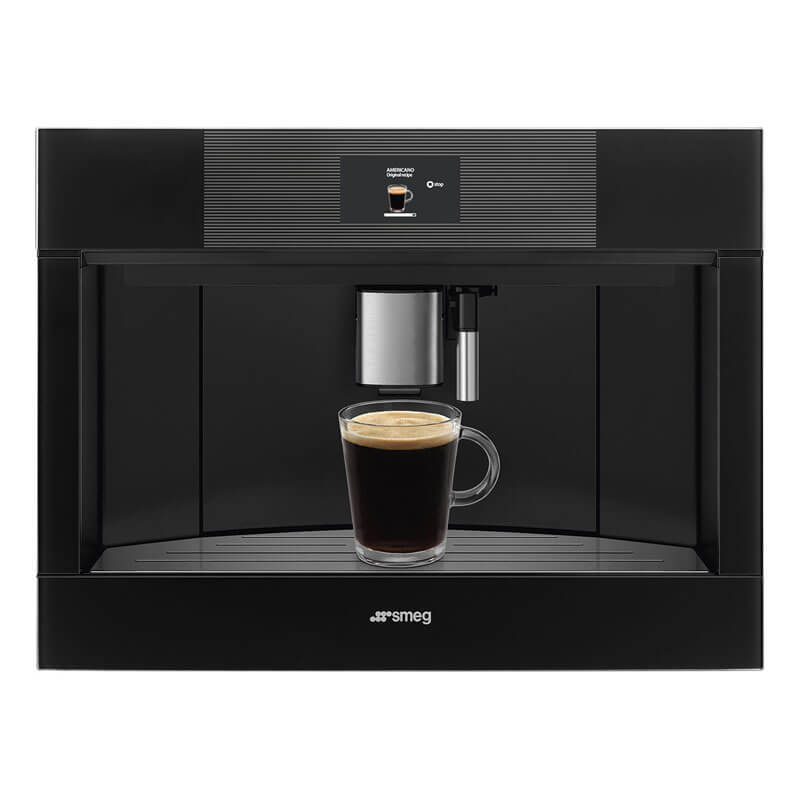 Smeg Appliances Linea Coffee Maker Frameless Black | CMS4104B3 - Image 2