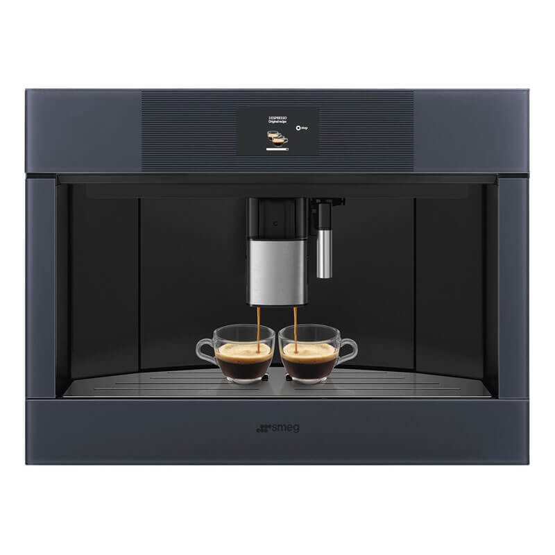 Smeg Appliances Linea Coffee Maker Frameless Grey | CMS4104G - Image 2