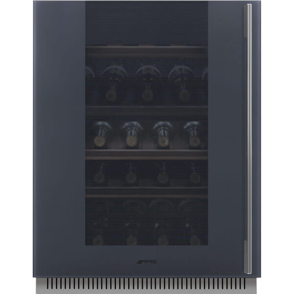 Smeg Appliances Linea 38 Bottle Wine Cooler Grey | CVI138LG - Image 2