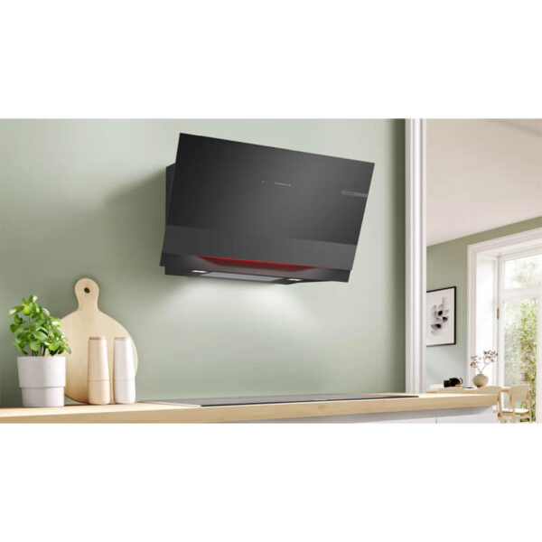 Bosch 90cm Inclined Black Glass Rangehood | DWK91LT65 - Image 2