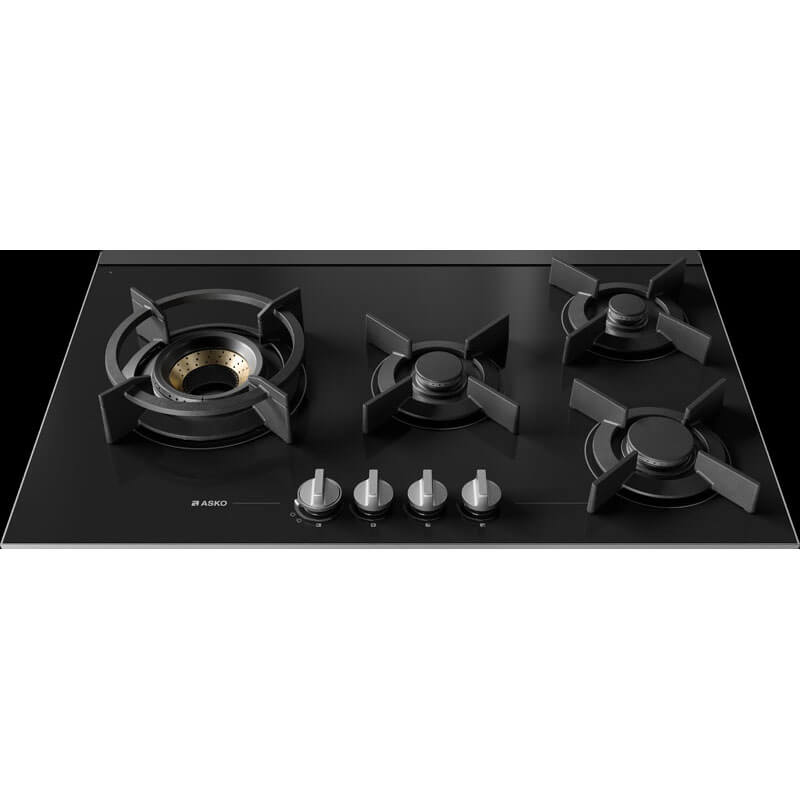 Asko 80cm Matt Black Ceramic Glass Cooktop | HG8843BGD1 - Image 2