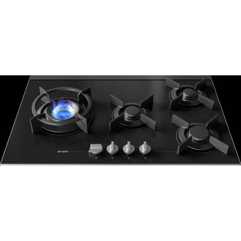 Asko 80cm Matt Black Ceramic Glass Cooktop | HG8843BGD1 - Image 3