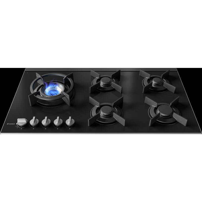 Asko 80cm Matt Black Ceramic Glass Cooktop | HG8953BGD1 - Image 3