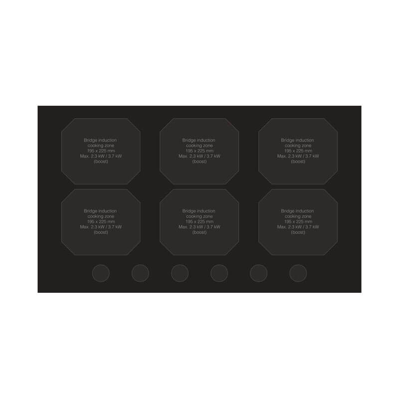 Asko 90cm Matt Black Celsius Induction Cooktop | HID956MC - Image 3