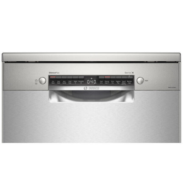 Bosch Freestanding Stainless Steel Dishwasher | SMS6HAI02A - Image 3