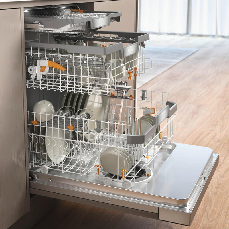 Miele G 7719 SCi XXL AutoDos Integrated Dishwasher Black Fascia | 12531710 - Image 3