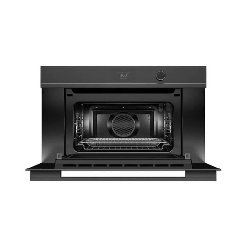 Fisher & Paykel 76cm Series 9 Contemporary Compact Combi-Microwave Oven | OM76NDTDB1 - Image 2