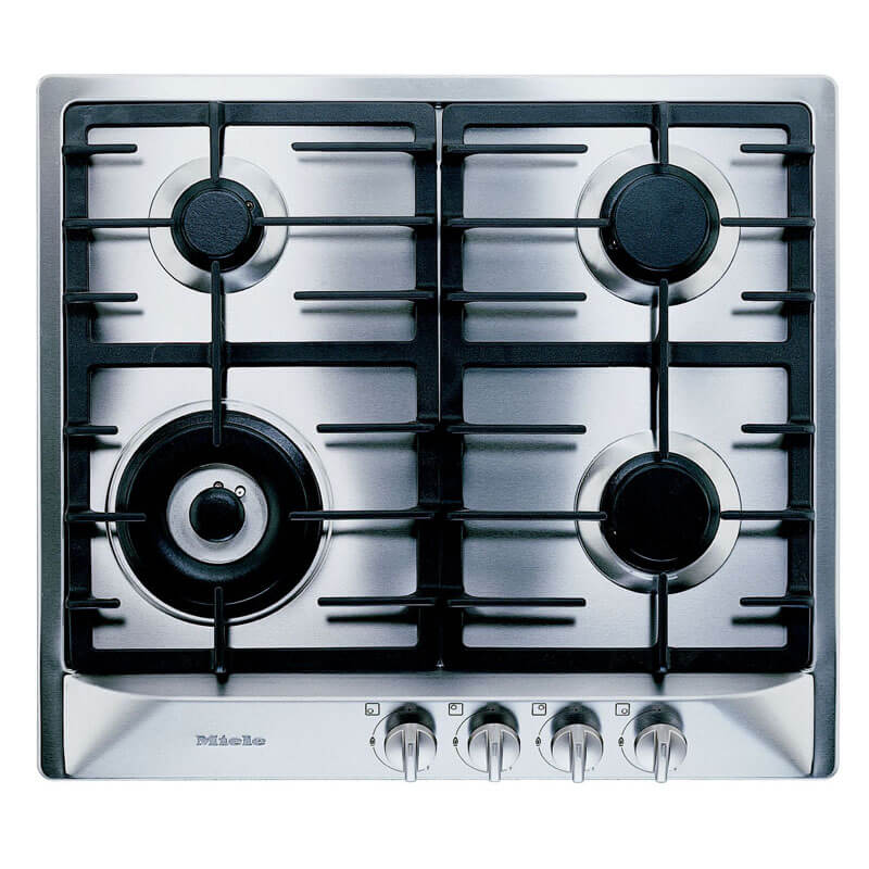 Miele KM 362-1 G Stainless steel gas cooktop | 06540270