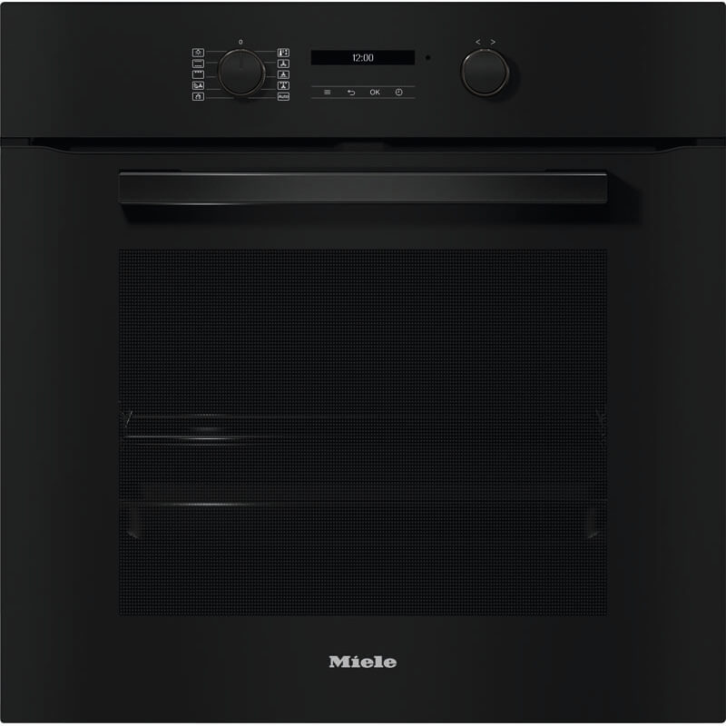 Miele H 2861 BP VitroLine Obsidian Black Pyrolytic Oven | 12174490
