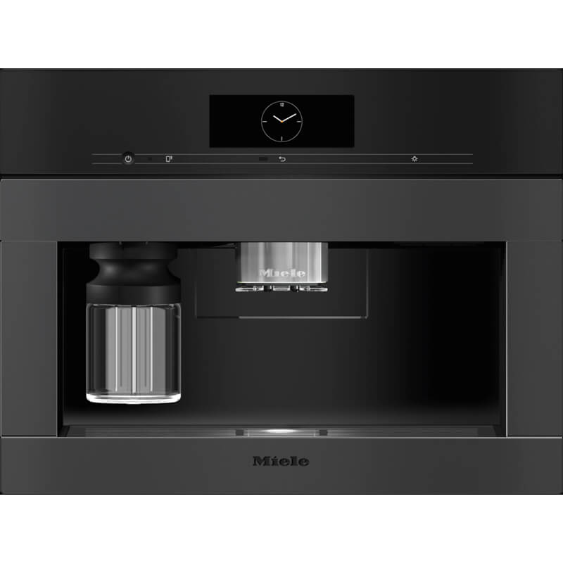 Miele CVA 7845 VitroLine Matte Black Built In Coffee Machine | 12388750