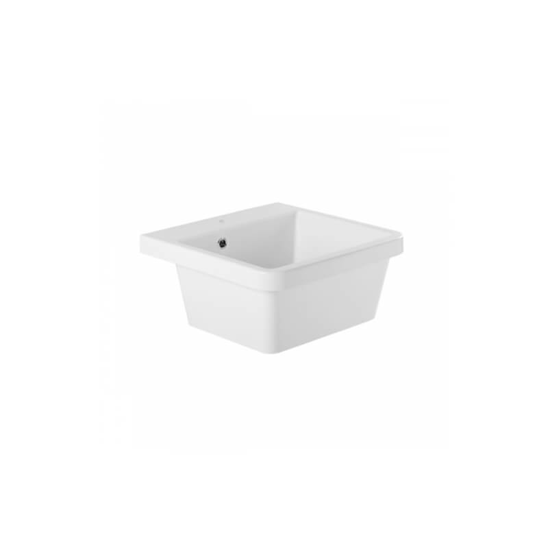 Turner Hastings Ravine 51 x 51 Fine Fireclay Single Bowl Inset Sink | 7410