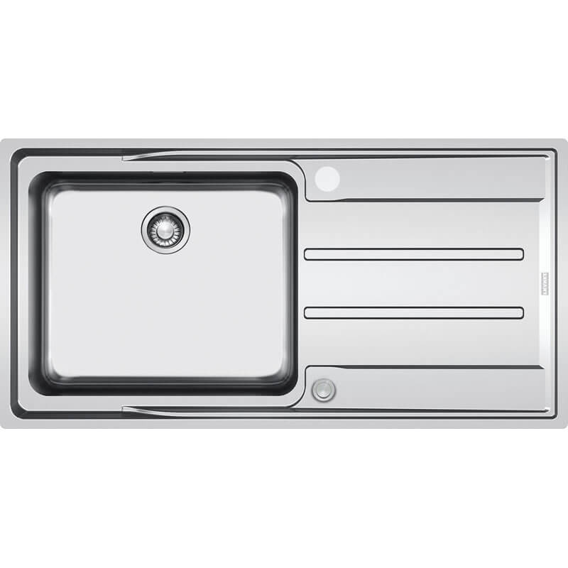 Franke Aton Single Bowl - Right Hand Drainer | ANX211RHD