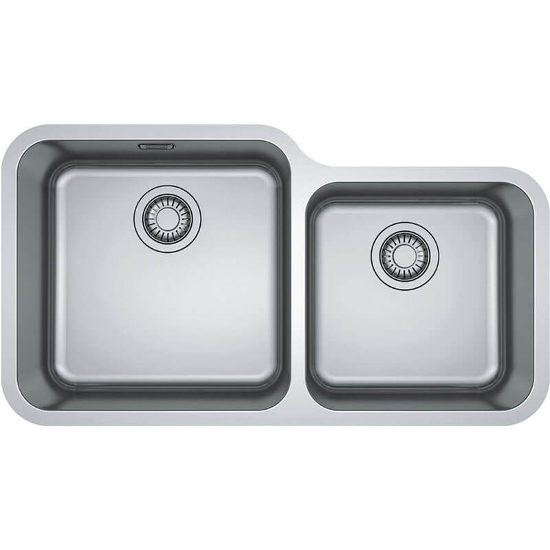 Franke BCX120-42/35B Bell 1&1/2 Bowl sink - Undermount Installation FPC inc DT360 | BCX120-42-35FPC