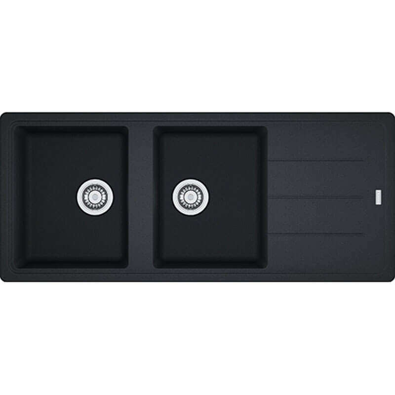 Franke Basis Double Bowl - Onyx Incl. CB600 RM44 | BFG621 ONYX