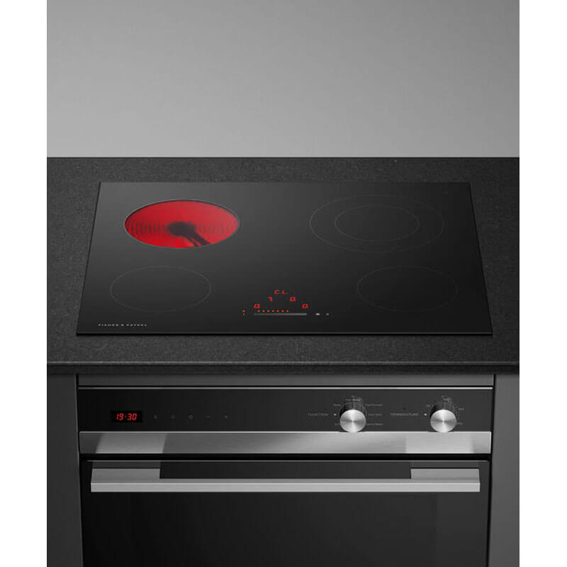Fisher & Paykel 60cm Series 5 4 Element Electric Cooktop | CE604DTB1