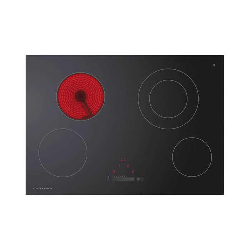 Fisher & Paykel 75cm Series 5 4 Element Electric Cooktop | CE754DTB1