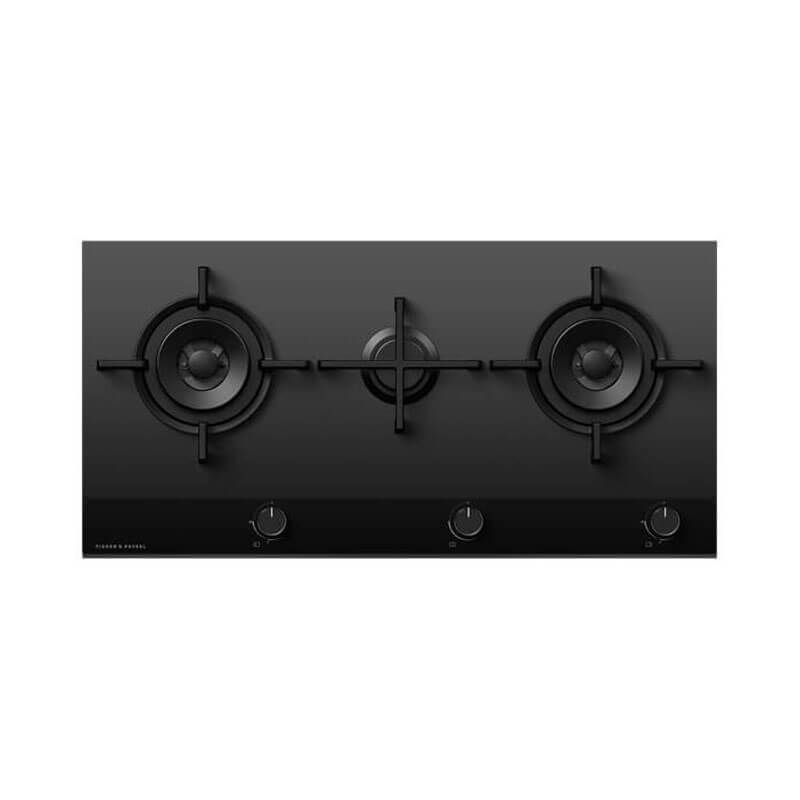 Fisher & Paykel 90cm Series 9 3 Burner Gas Cooktop Natural Gas | CG903DNGGB4