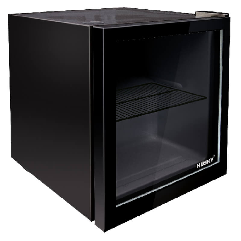 Husky 48Lt Solid Black Door Fridge | CKK48-241-BK-AU.1
