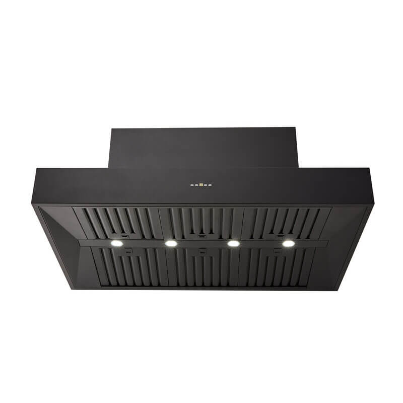 Schweigen Silent Black BBQ Alfresco Rangehood 1200mm | CL7372BS