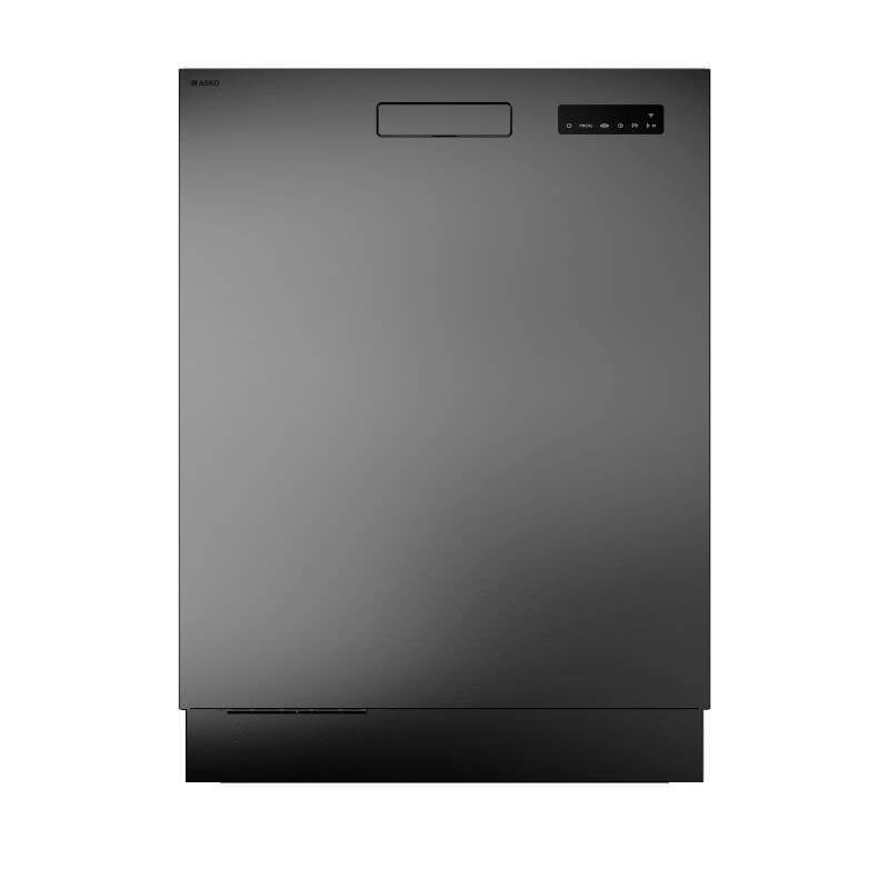 Asko 82cm Dishwasher Built-In 16pl Classic Black Steel | DBI364ID.BS.AU