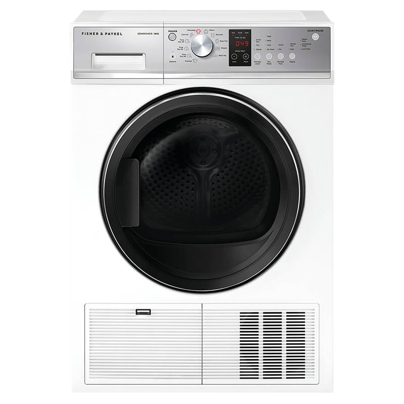 Fisher & Paykel 8kg Series 5 Condensing Dryer Auto-Sensing Rack Dry | DE8060P3 - Image 3