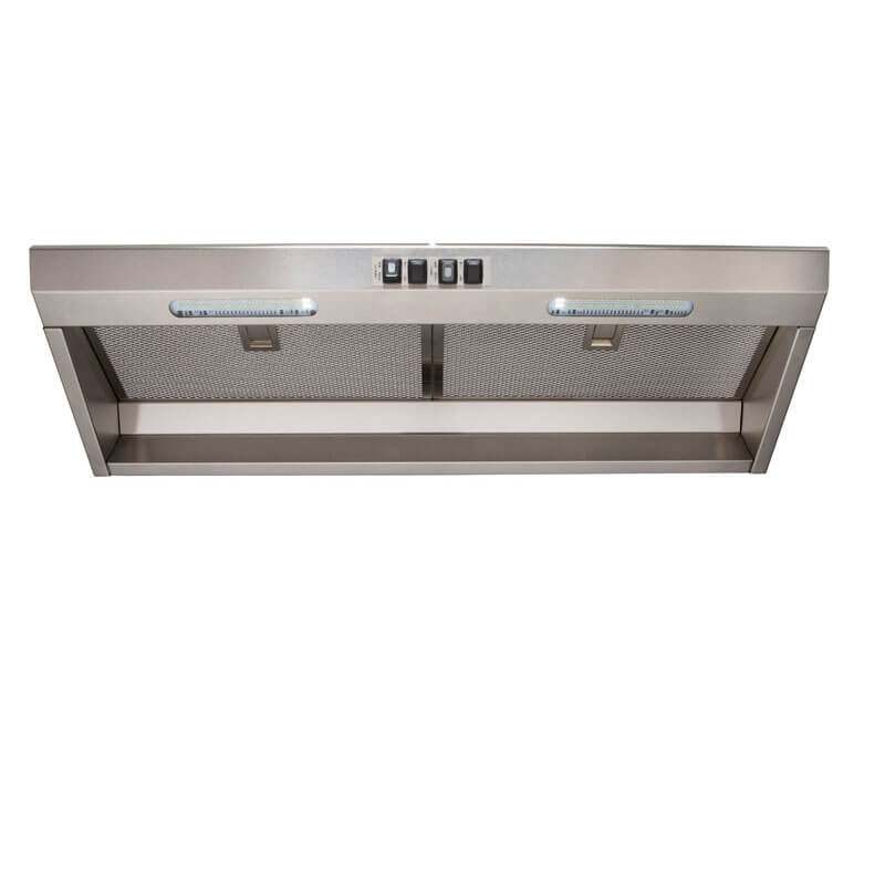 Falcon 80cm Undermount Integrated Stainless Steel Rangehood | FALUC801
