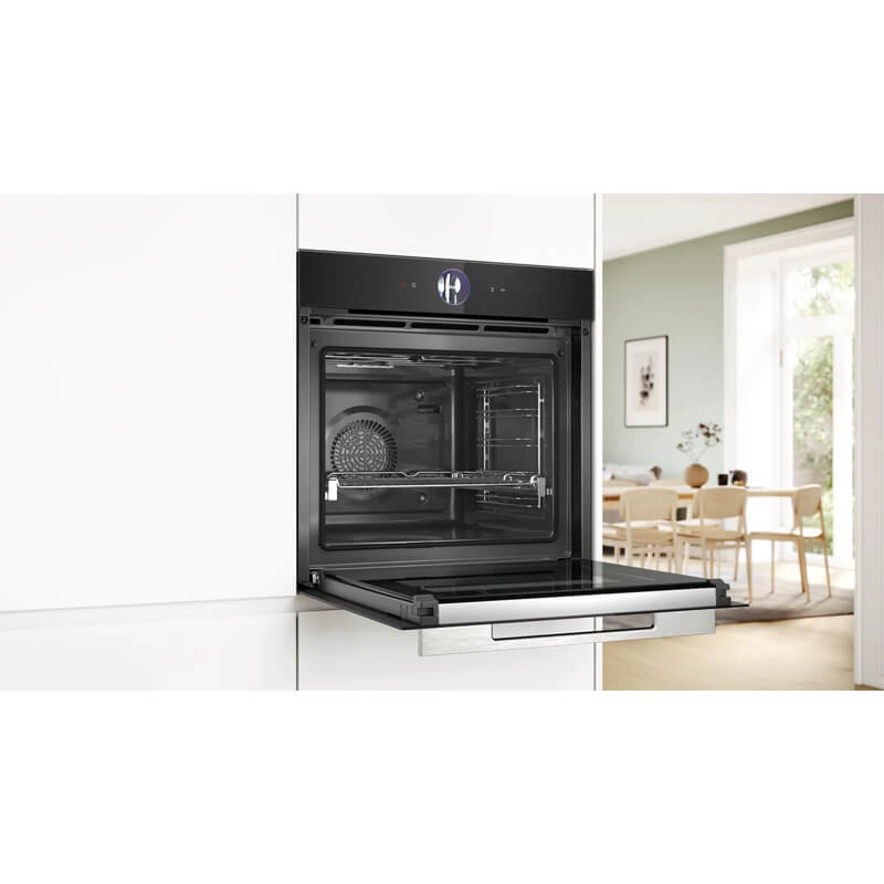 Bosch Series 8 Black Multifunction Built-in Oven | HBG776KB1A - Image 3