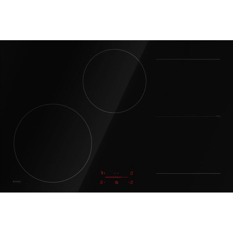 Asko 80cm Hob Induction 4 Z circular+bridge | HI2842FBG1