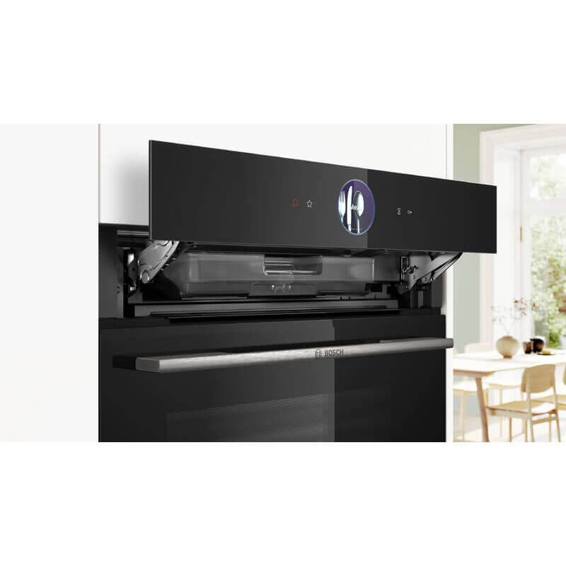 Bosch Series 8 Black Built-in Oven | HRG776MB1A