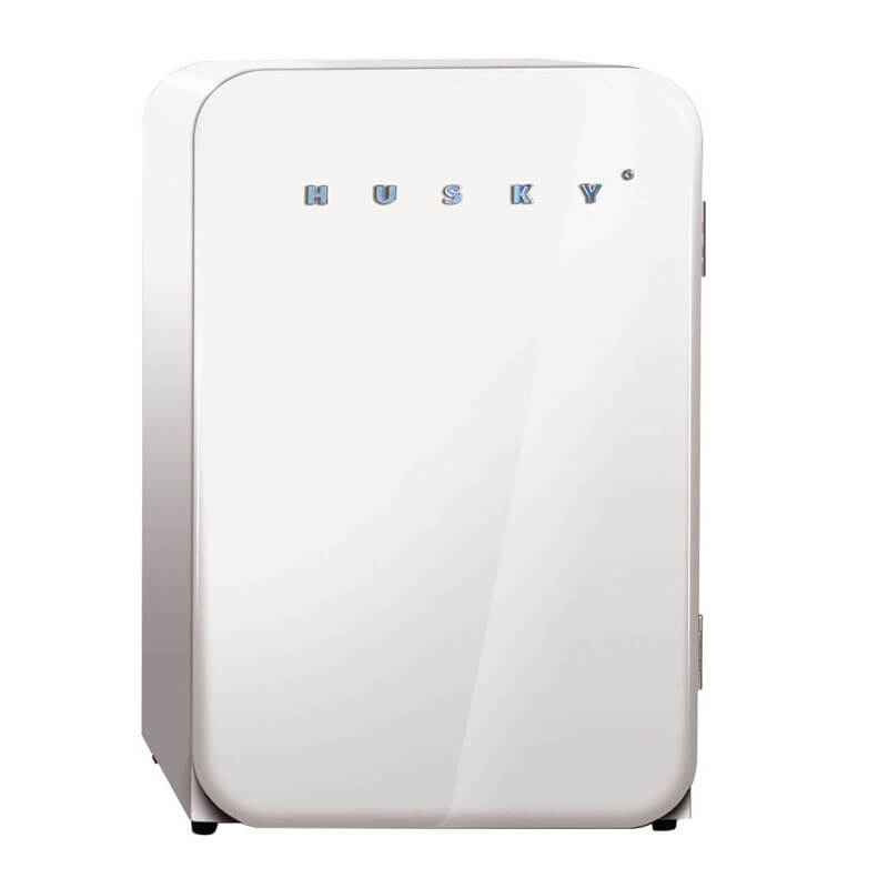 Husky 112 Lt Undercounter - Retro Fridge White | HUS-RETRO112WHT.1