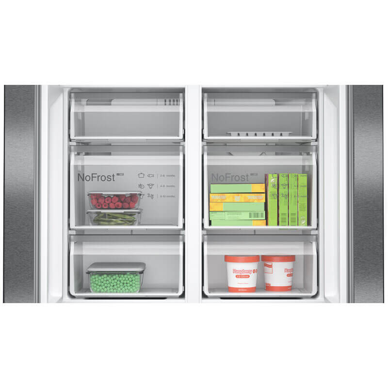 Bosch Series 6 Inox Black 605L French Door Fridge Freezer | KFN96AXEAA - Image 3