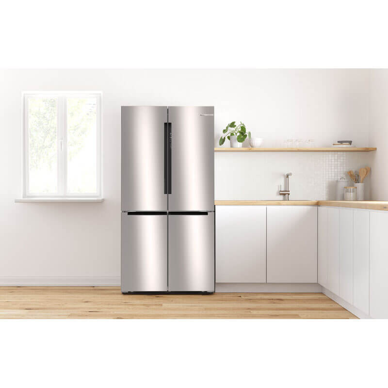 Bosch Series 4 Stainless Steel 605L French Door Fridge Freezer | KFN96VPEAA