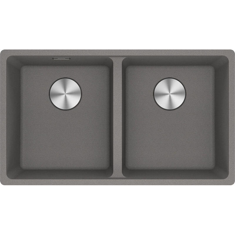 Franke Maris Double Bowl Stone Gray | MRG220-35-35-ST