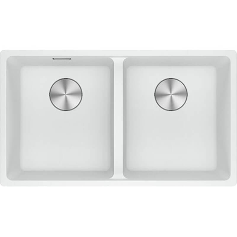 Franke Maris Double Bowl Polar White | MRG620-35-35-PW
