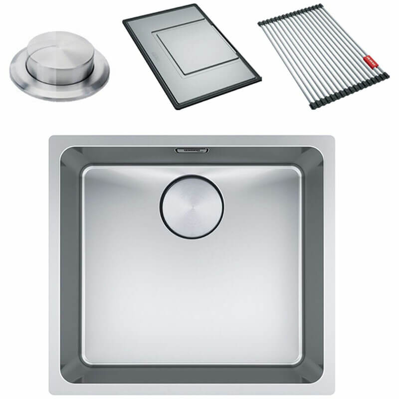 Franke Mythos Single Bowl FPC Stainless Steel Sink | MYX110-45FPC
