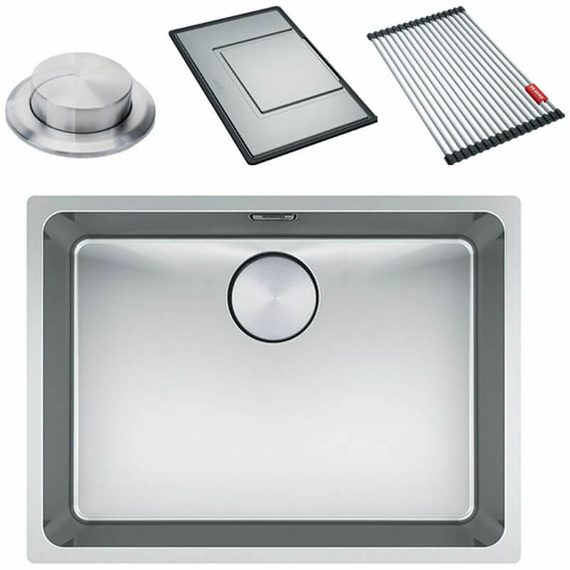 Franke Mythos Single Bowl FPC Stainless Steel Sink | MYX110-55FPC